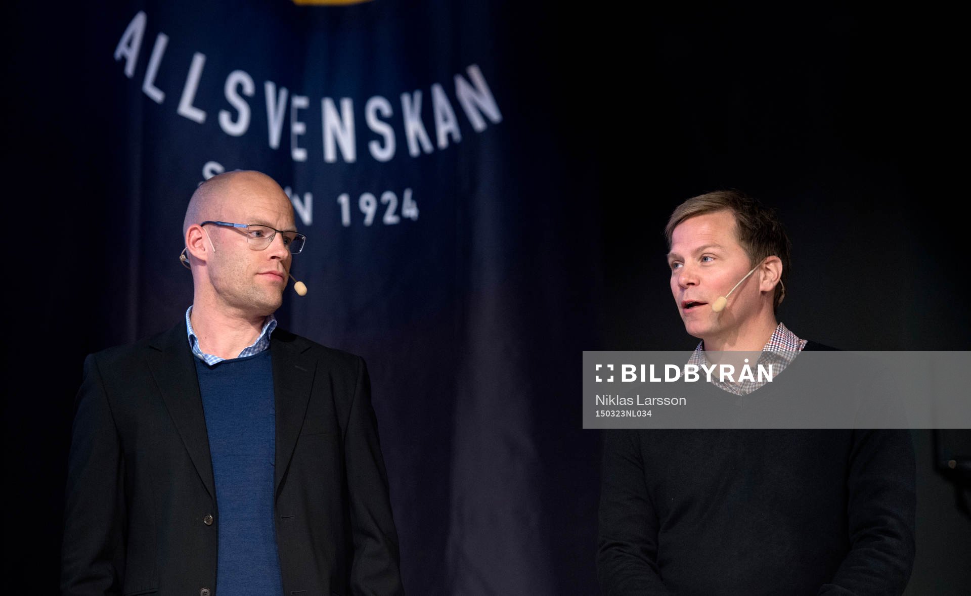 Roger Sandberg, tränare Gefle och Joel Cedergren, tränare