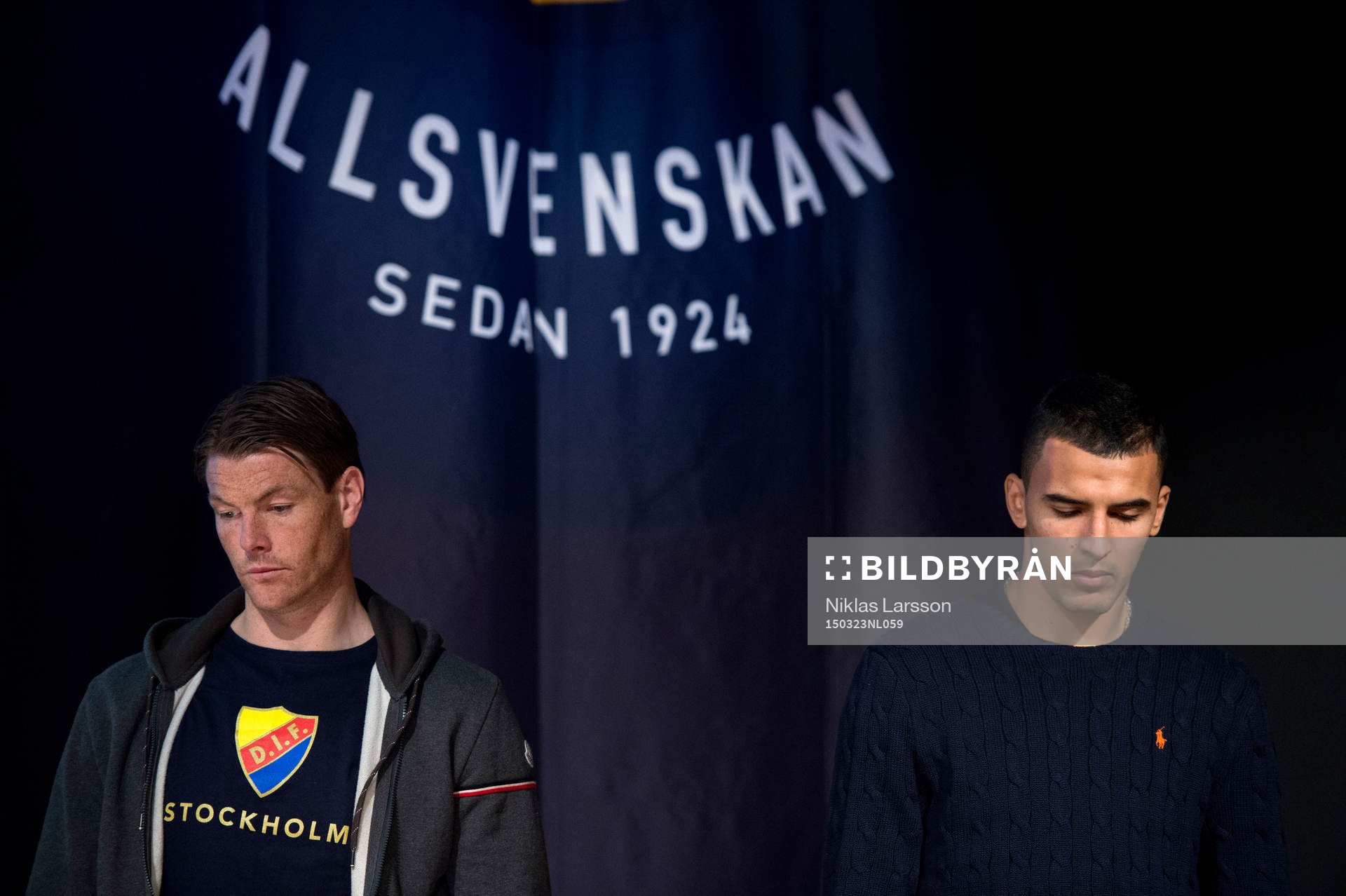Nabil Bahoui, AIK  och Kenneth Höie, Djurgården deppar