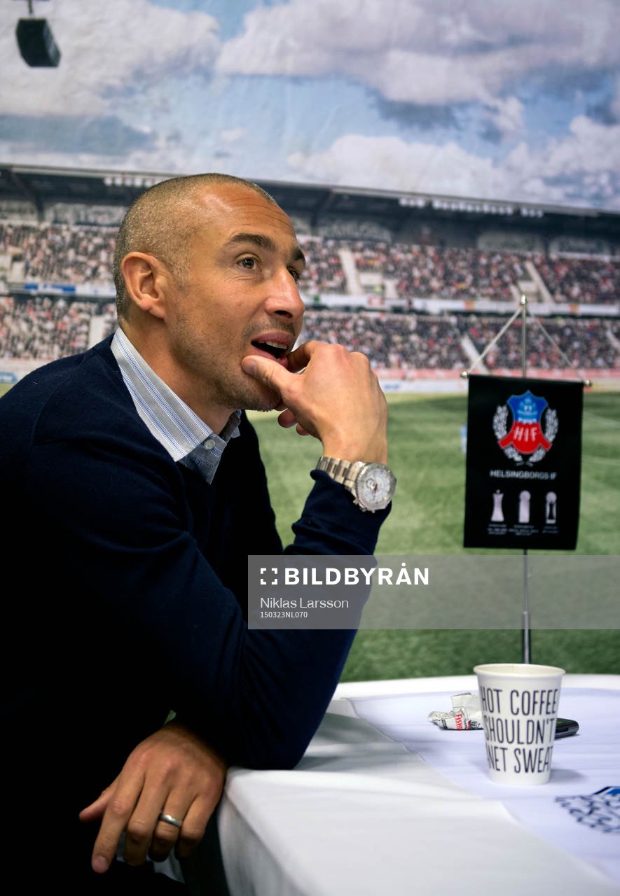 Henrik Larsson, tränare Helsingborg