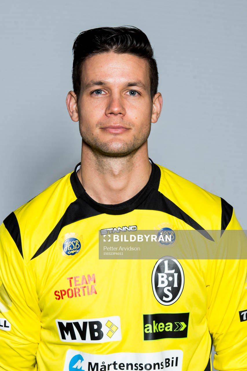 Landskronas målvakt Jonas Sandqvist