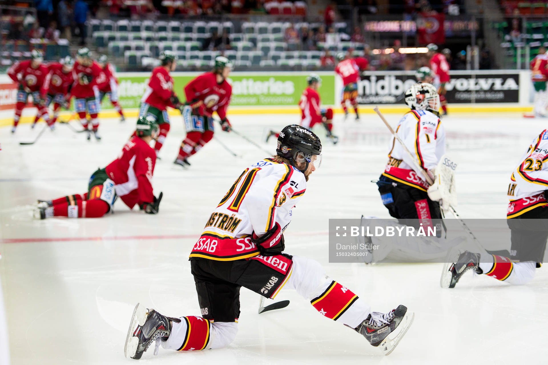 Luleås Jonathan Granström värmer upp