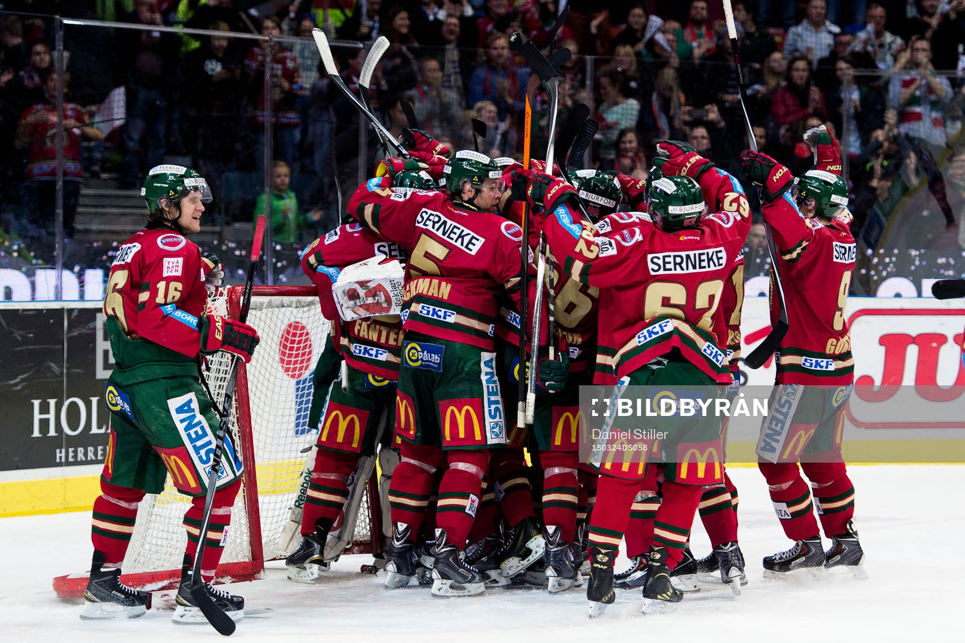 Jubel hos Frölunda
