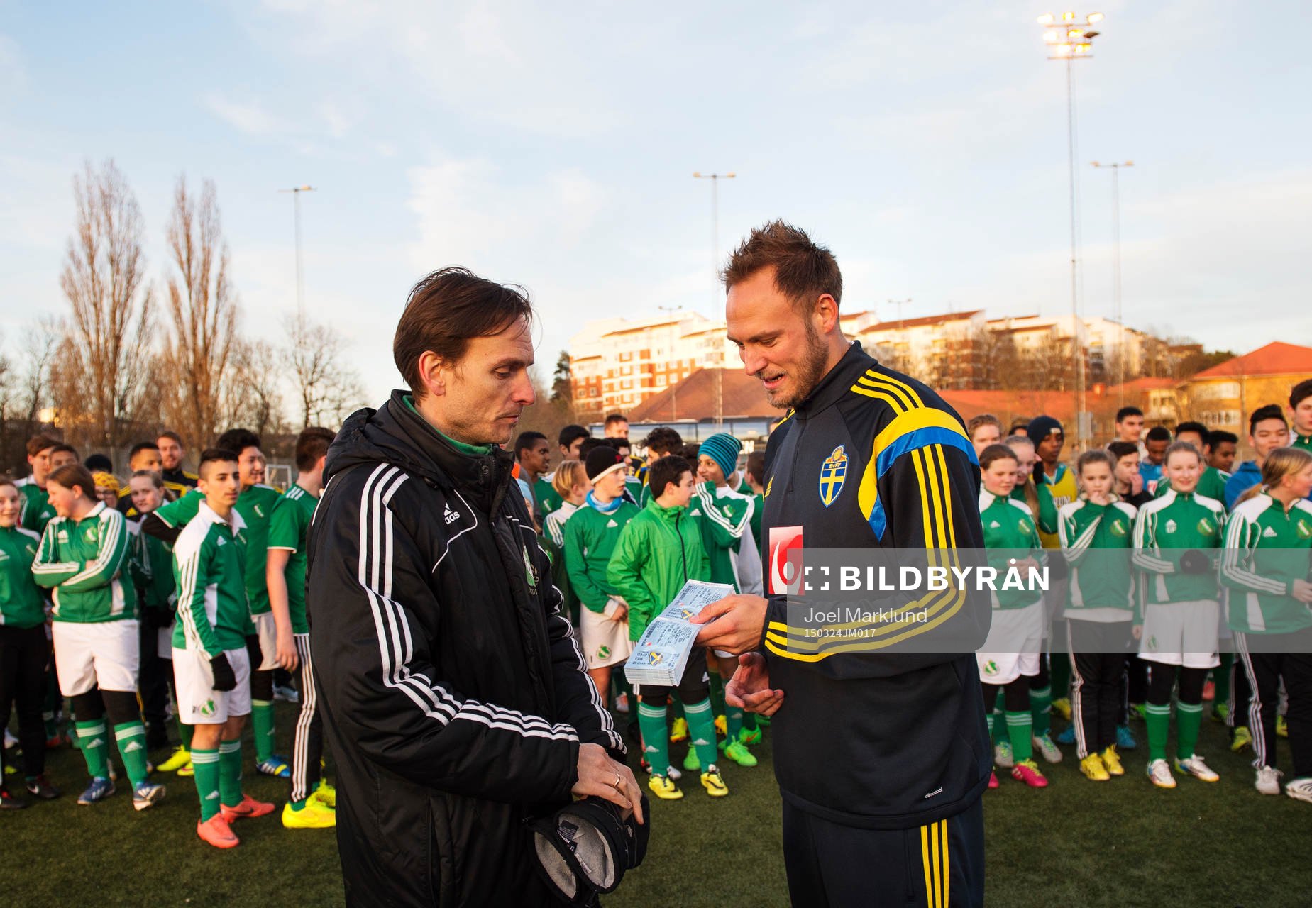 Roberto Capotondi, ordförande och tränare i Sundbybergs