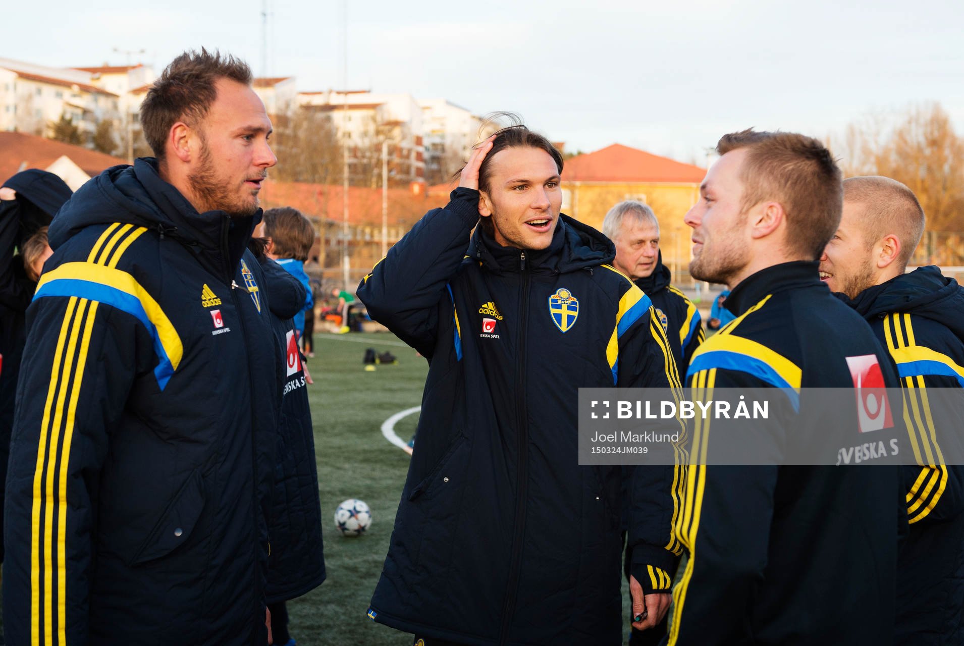 Andreas Granqvist, Albin Ekdal, Sebastian Larsson och Anton