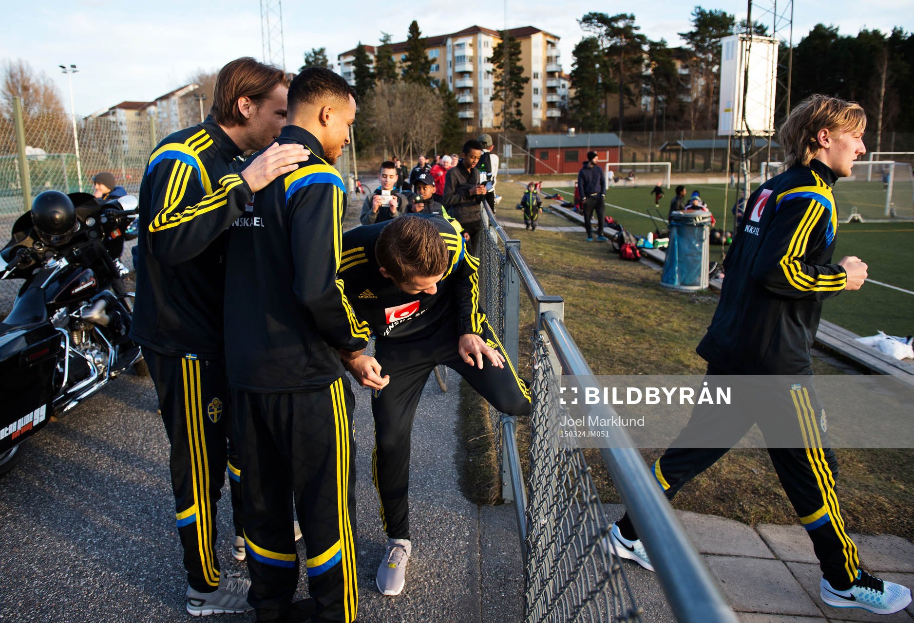 Albin Ekdal, Martin Olsson, Marcus Rohdén och Emil