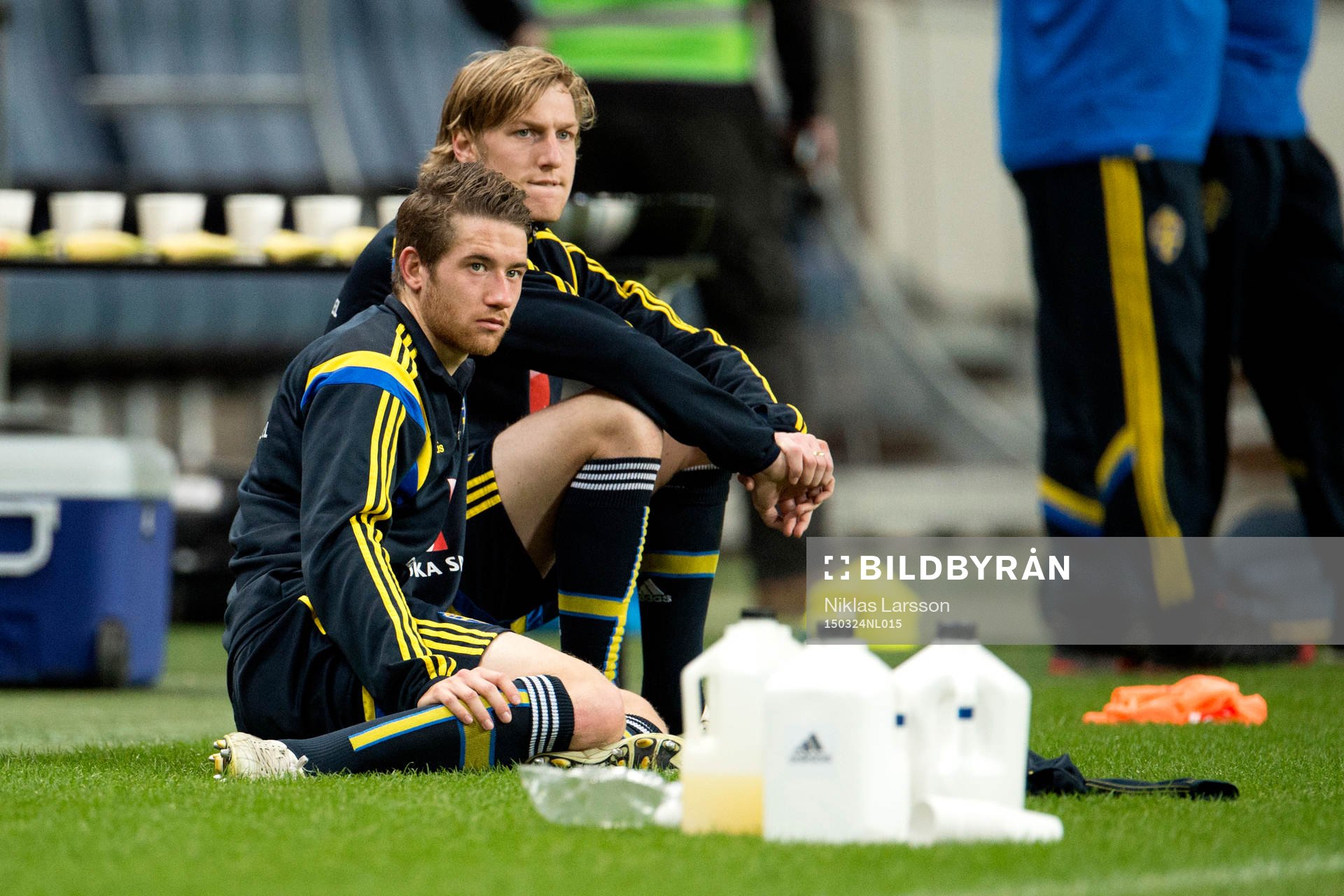 Sveriges Marcus Rohdén och Emil Forsberg
