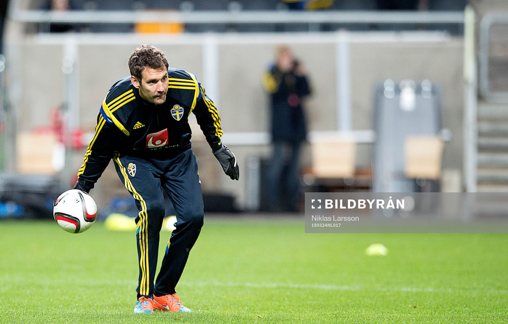 Sveriges målvakt Andreas Isaksson