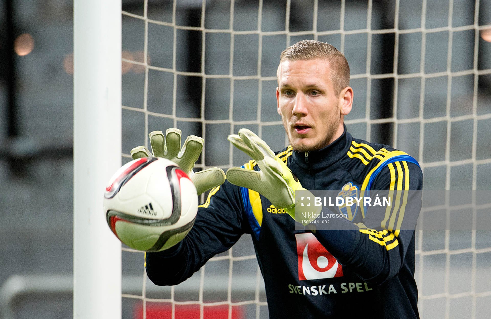 Sveriges målvakt Robin Olsen