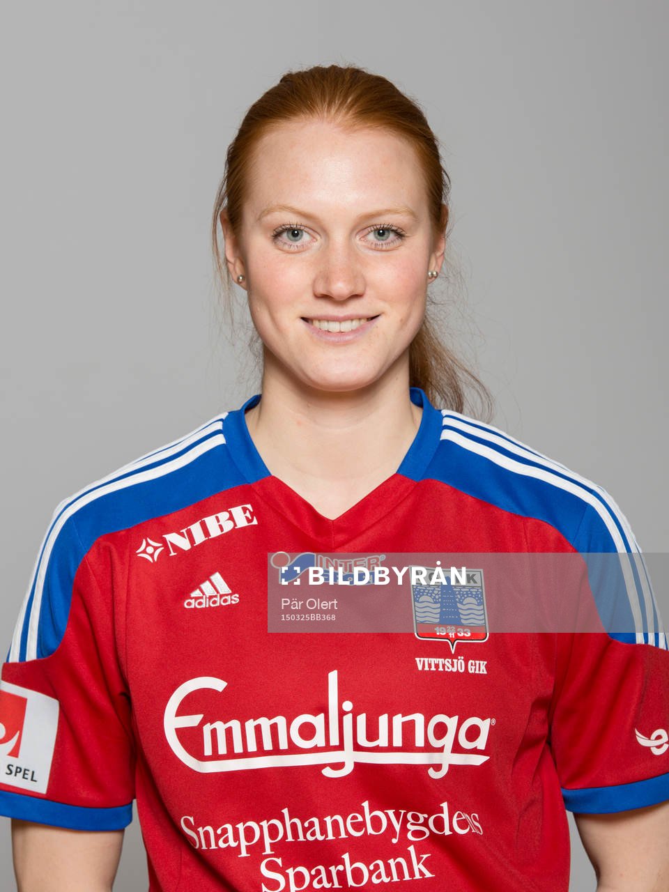 Sanna Svensson poserar för ett porträtt den 25 mars 2015 i Vittsjö.