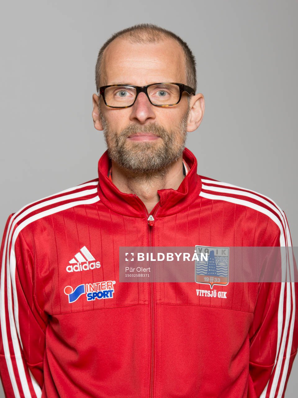 Ulf Jacobsson, målvaktstränare poserar för ett porträtt den 25 mars 2015 i Vittsjö.