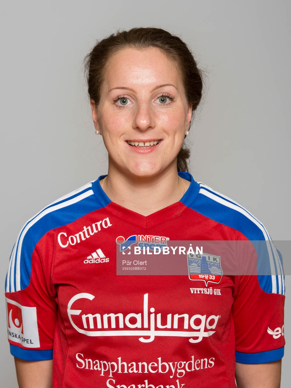Antonia Göransson poserar för ett porträtt den 25 mars 2015 i Vittsjö.