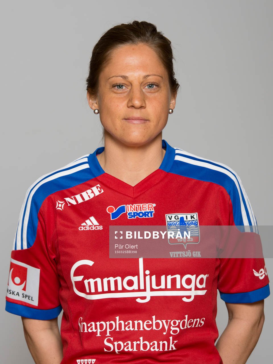 Therese Björck poserar för ett porträtt den 25 mars 2015 i Vittsjö.