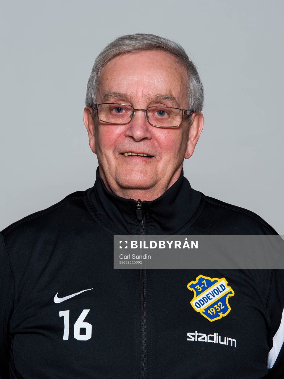 Ronny Albinsson, resurstränare, poserar för ett porträtt 25 mars 2015 i Uddevalla.