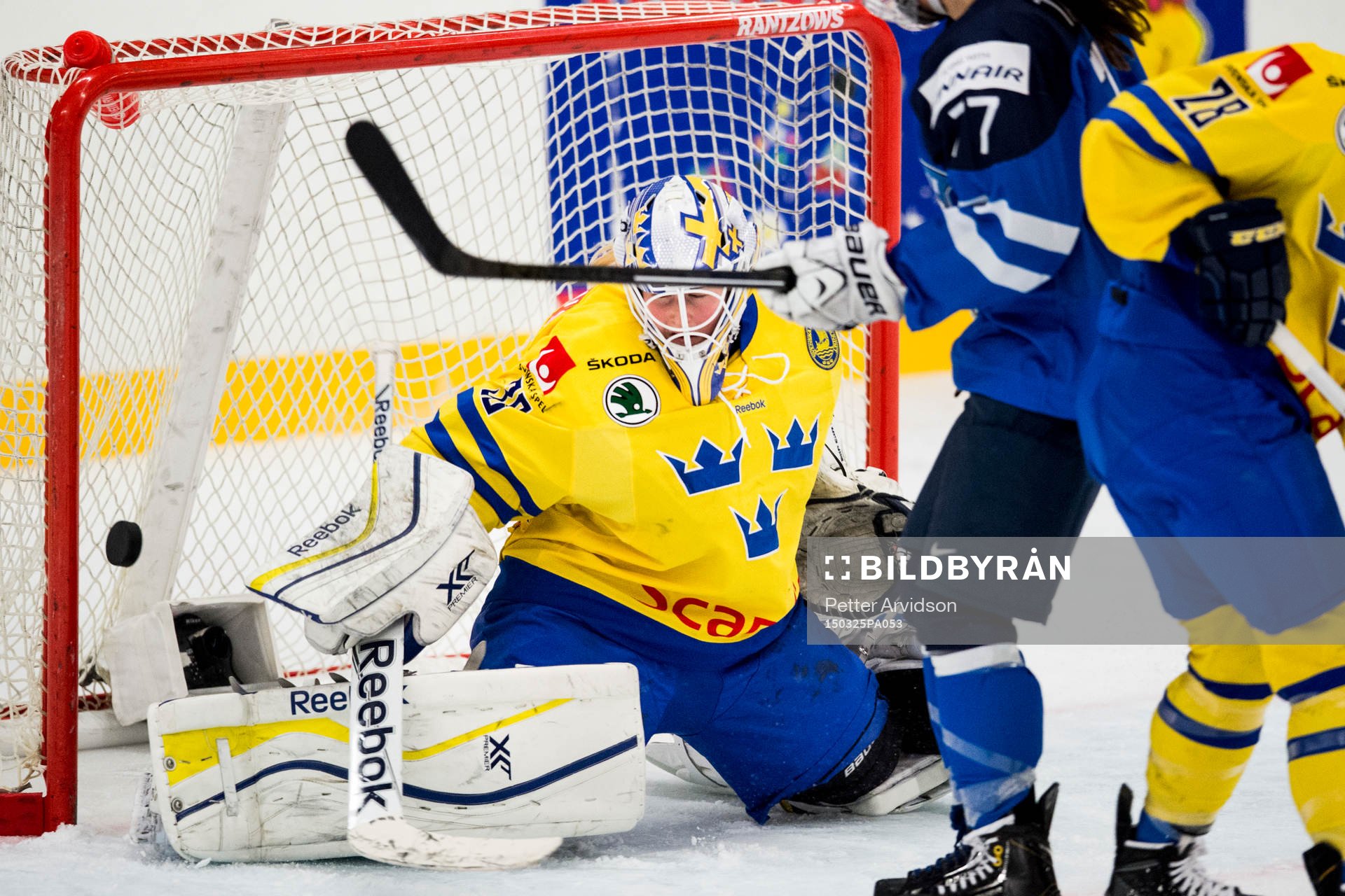 Sveriges målvakt Kim Martin Hasson