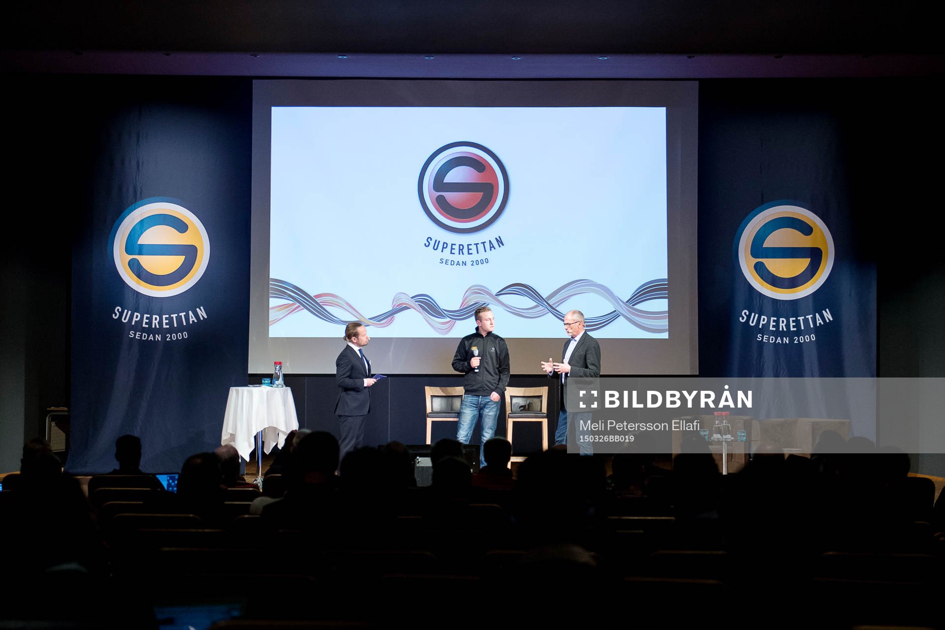 Jesper Hussfelt konferencier, John Pernsved från SFSU och