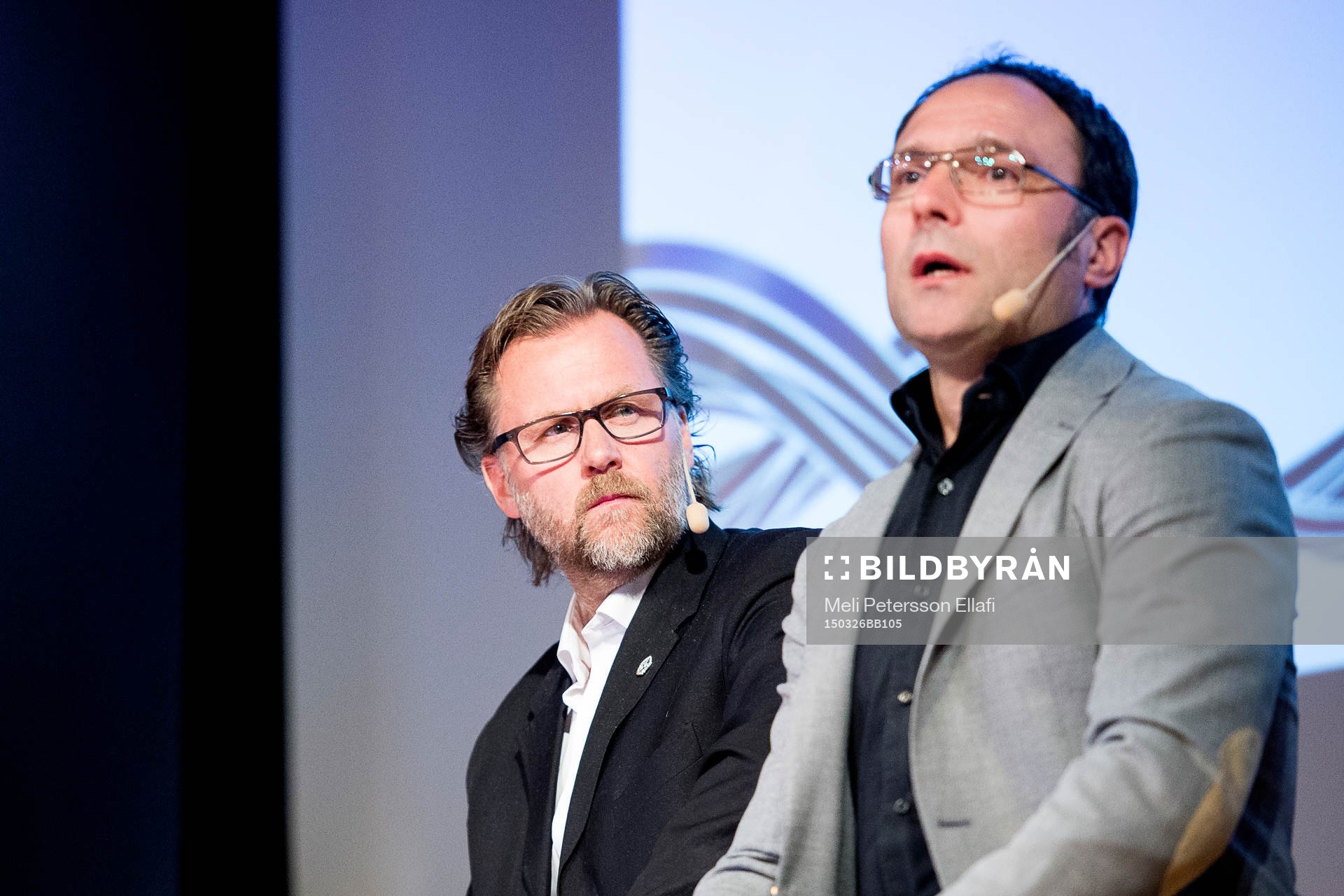 s tränare Janne Carlsson och GAIS:s tränare P-O Ljung