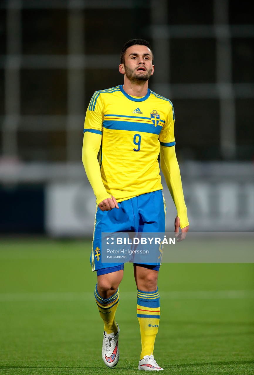 Målgörare Sveriges Valmir Berisha