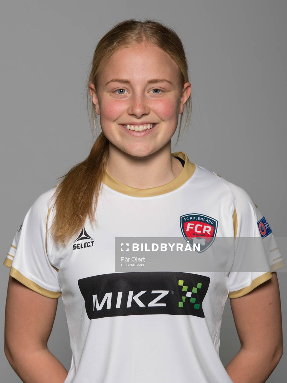 Ebba Wieder poserar för ett porträtt den 26 mars 2015 i Malmö.