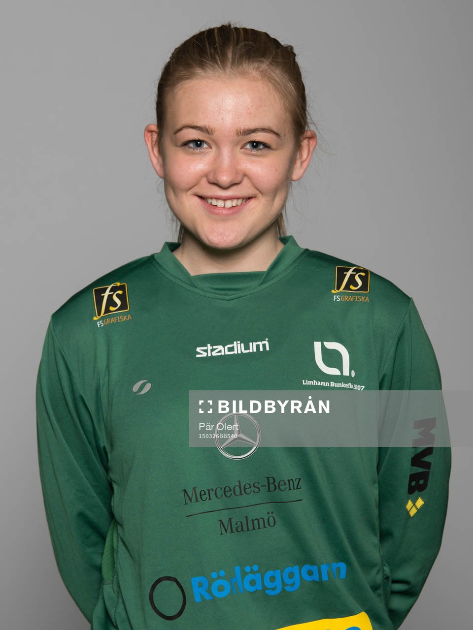 Nellie Jönsson poserar för ett porträtt den 26 mars 2015 i Bunkeflostrand.