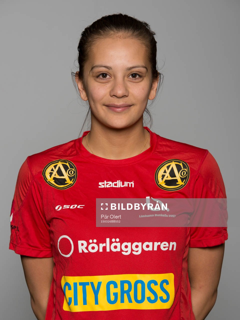 Josefine Rydle  poserar för ett porträtt den 26 mars 2015 i Bunkeflostrand.