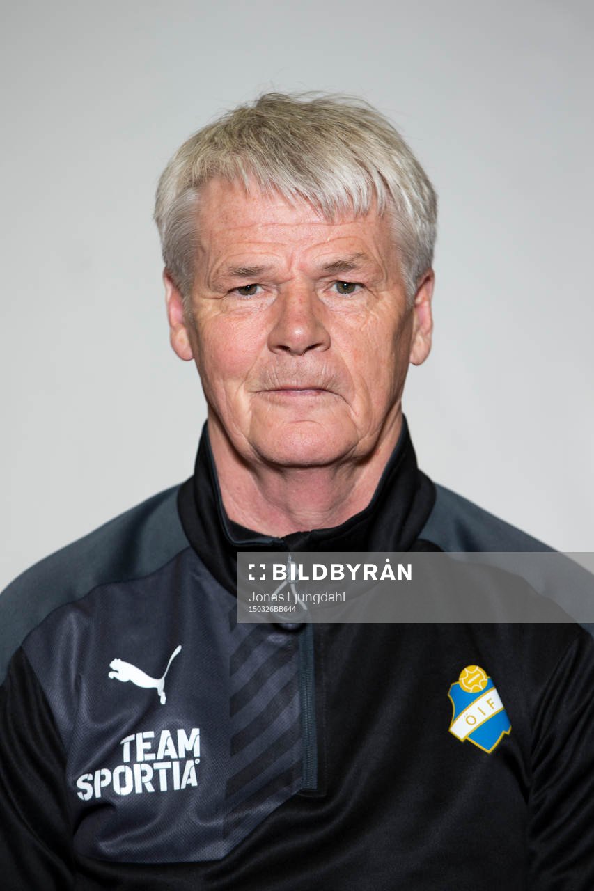 Karl-Gunnar Björklund, tränare poserar för ett porträtt den 26 mars 2015 i Växjö.