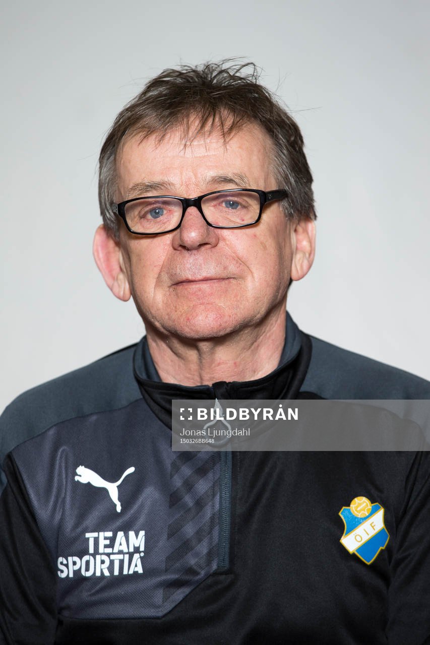Christer Andersson, Materialförvaltare poserar för ett porträtt den 26 mars 2015 i Växjö.