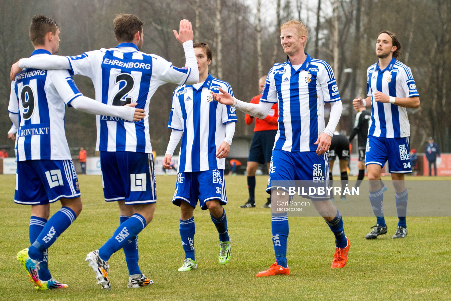 IFK Göteborgs Thomas Mikkelsen firar