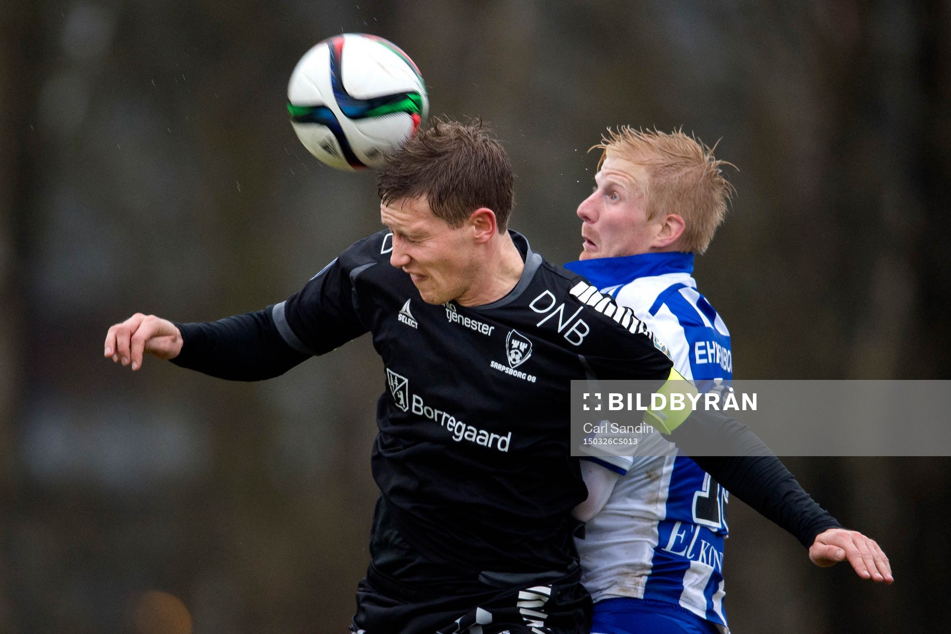 Sarpsborgs Ole Heieren Hansen i nickduell med IFK
