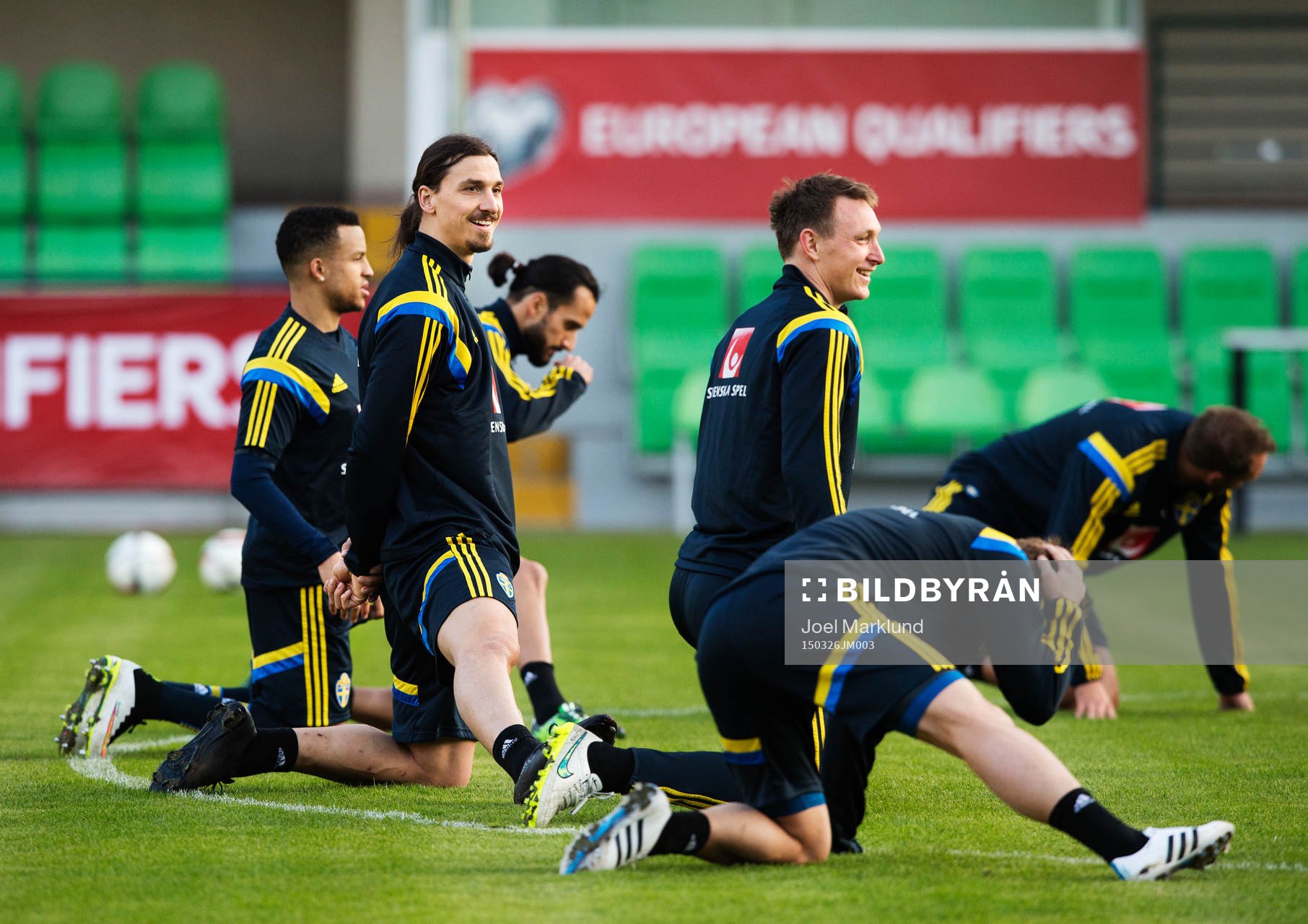 Martin Olsson, Zlatan Ibrahimovic, Erkan Zengin och Kim