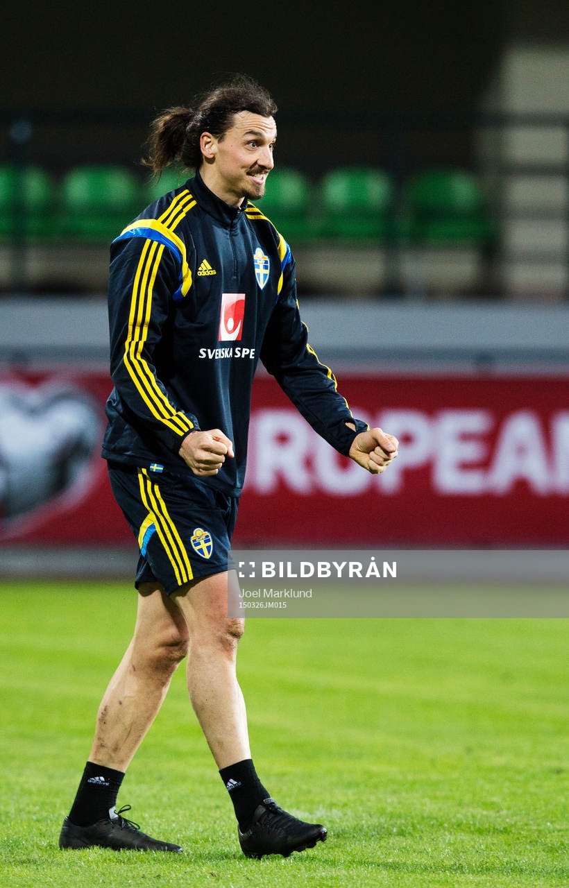 Zlatan Ibrahimovic jublar