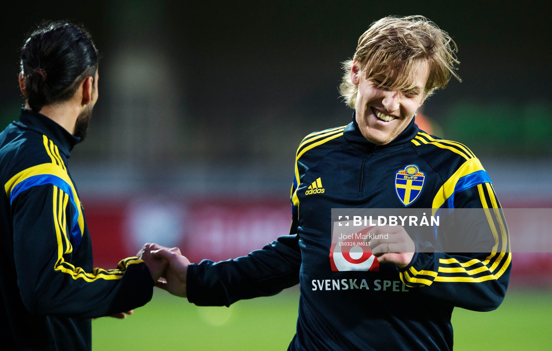 Erkan Zengin och Emil Forsberg