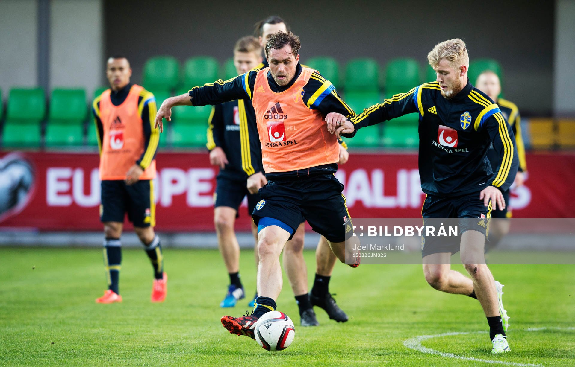 Johan Elmander och Filip Helander
