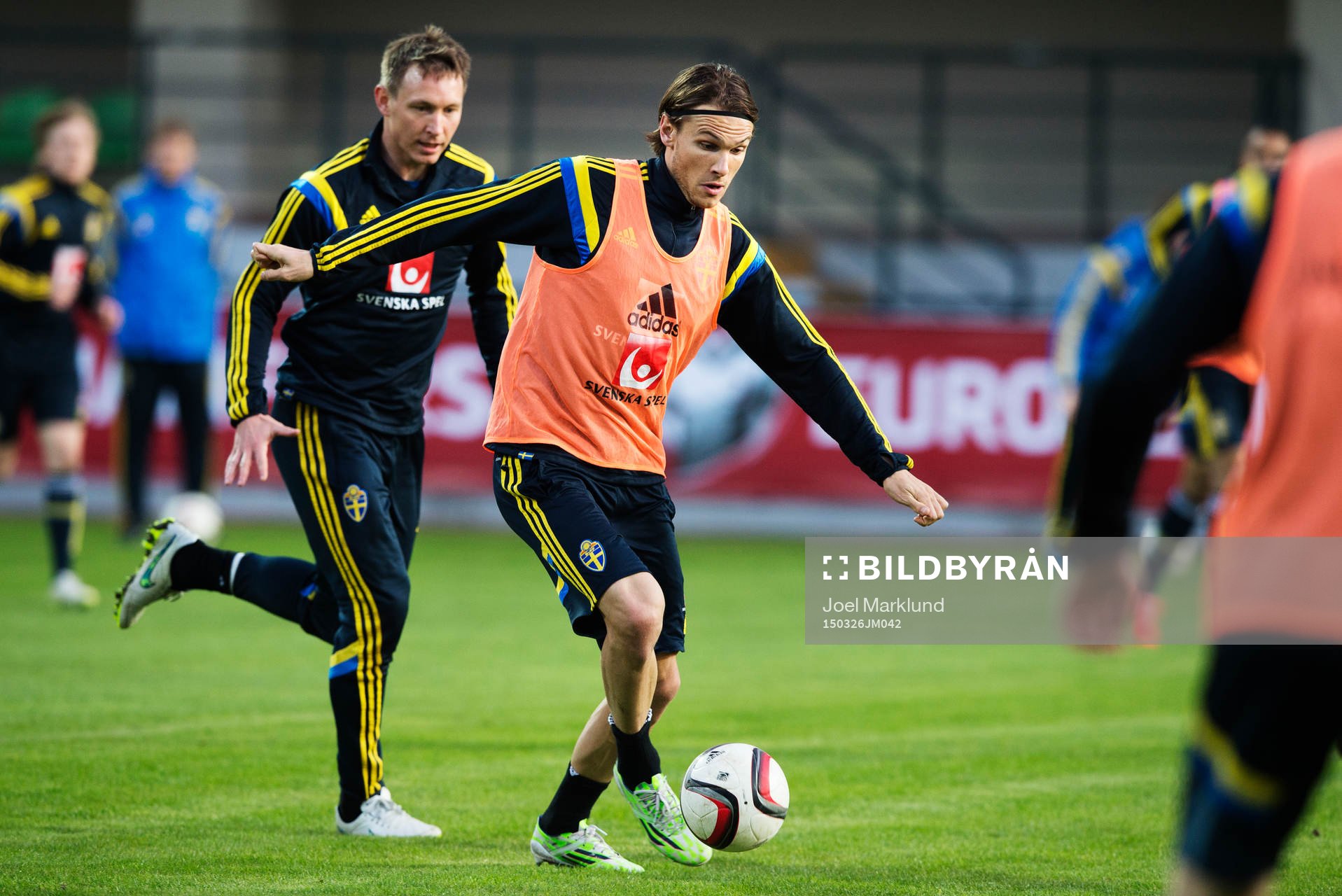 Kim Källström och Albin Ekdal