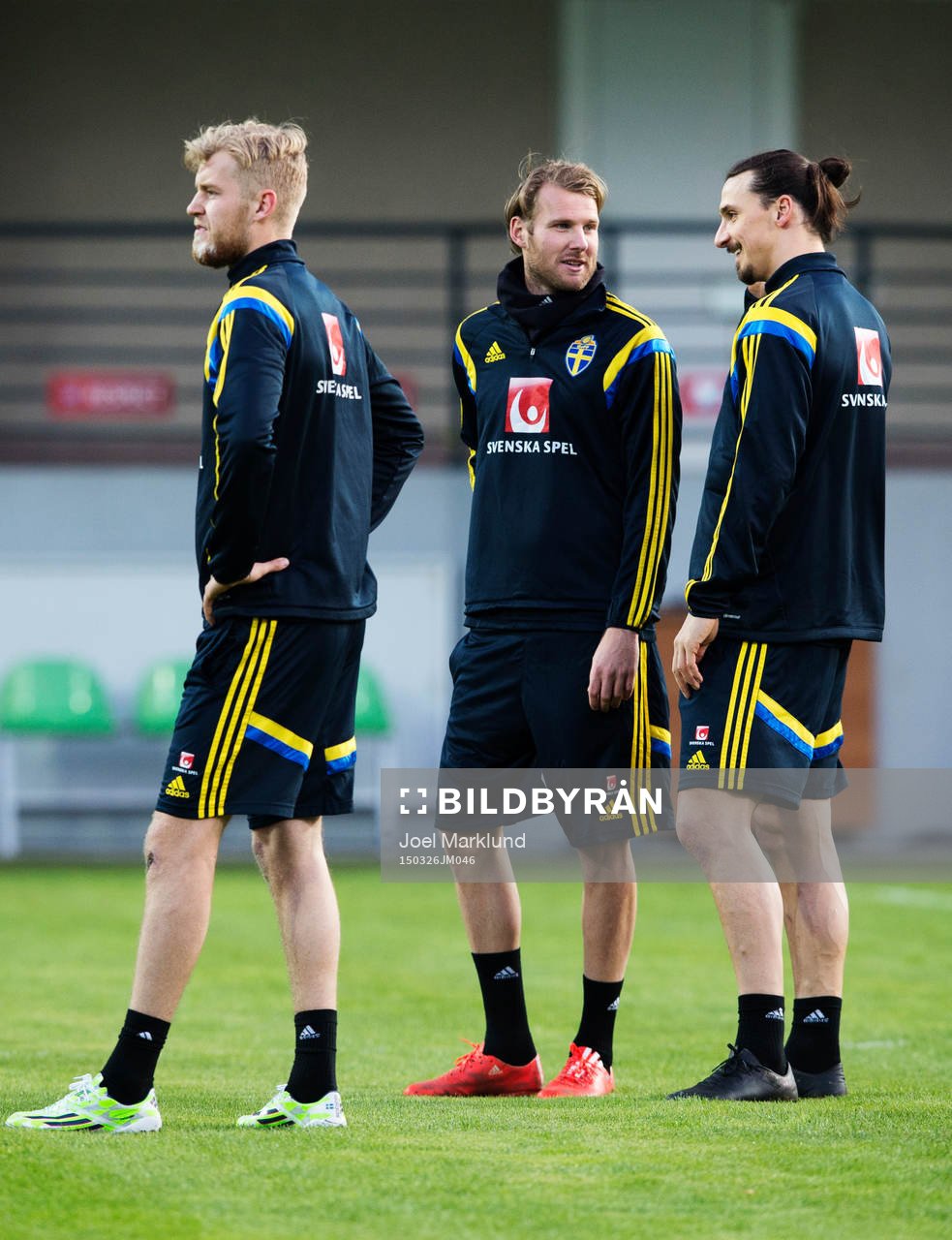 Filip Helander, Ola Toivonen och Zlatan Ibrahimovic