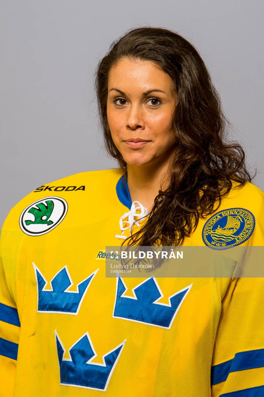 Sveriges målvakt Valentina Wallner