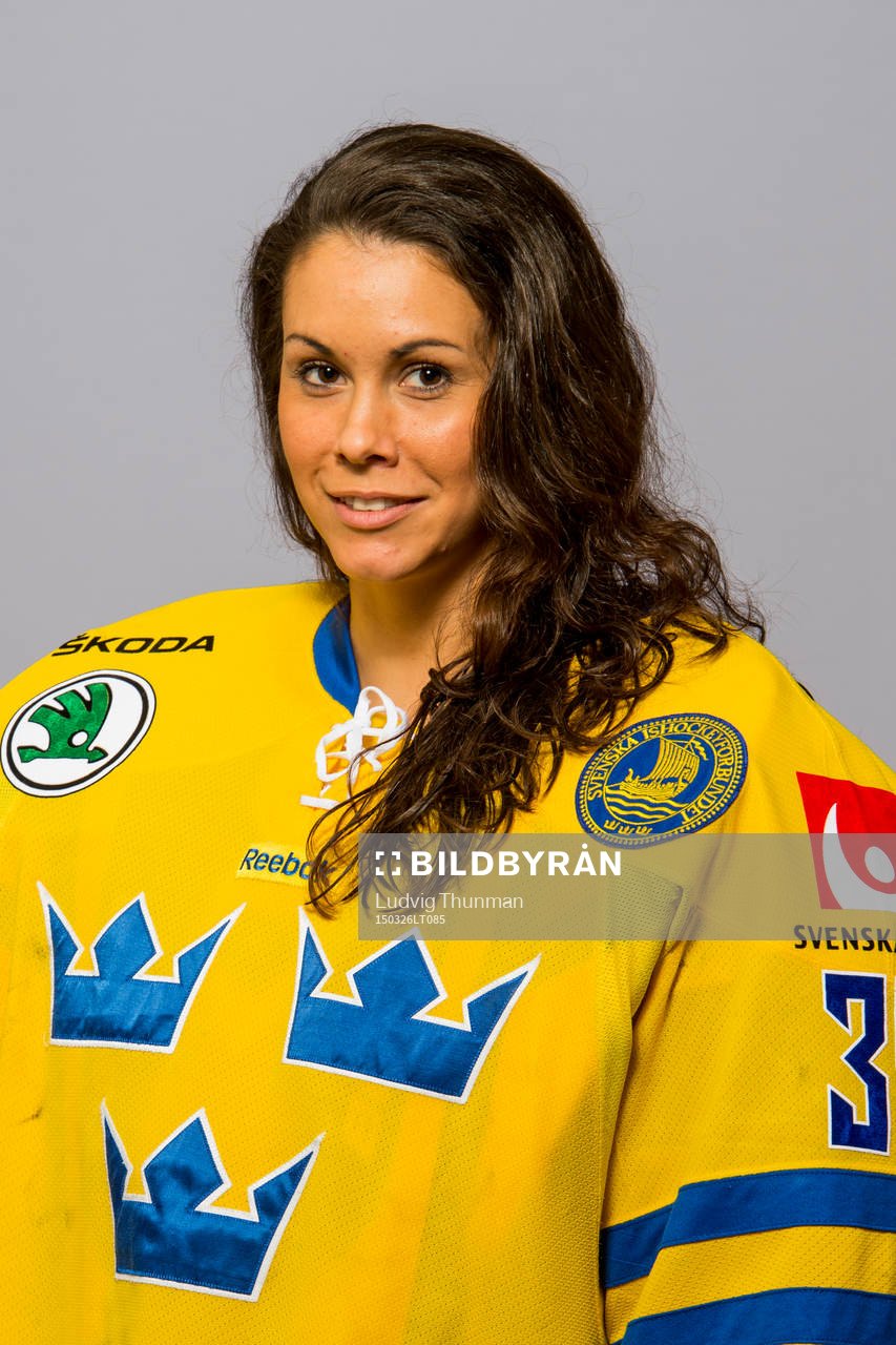 Sveriges målvakt Valentina Wallner