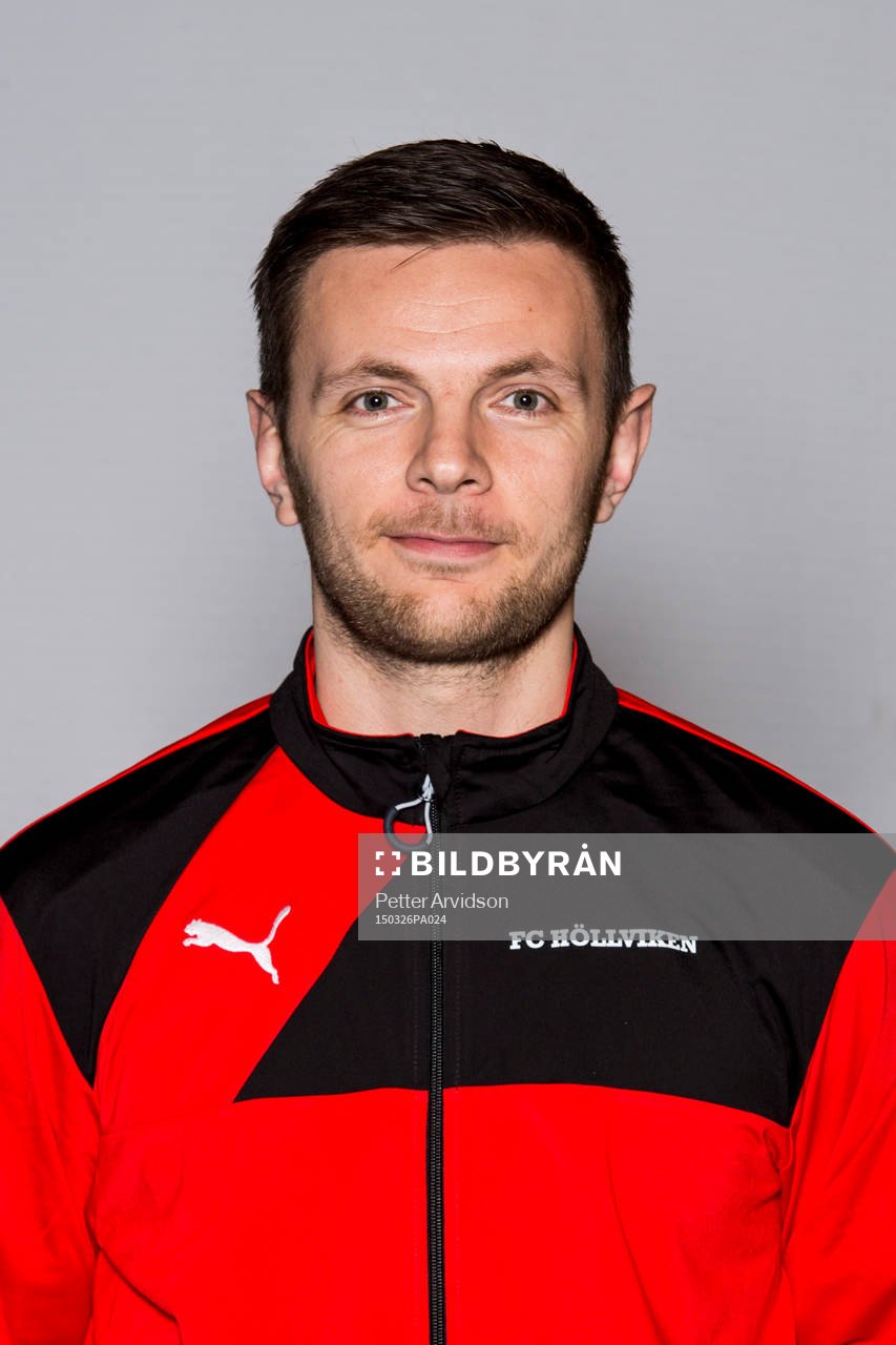 Höllvikens målvaktstränare Damir Hadrovic