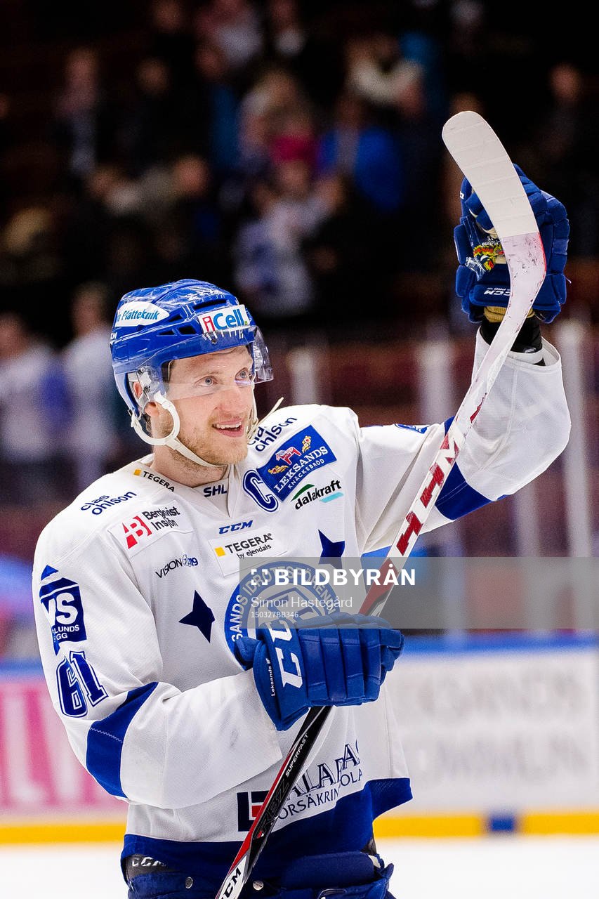Leksands Johan Ryno jublar