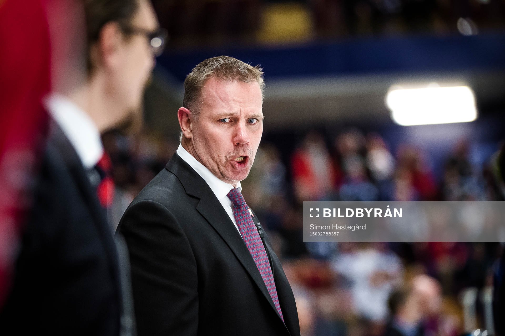 Malmö Redhawks tränare Mats Lusth