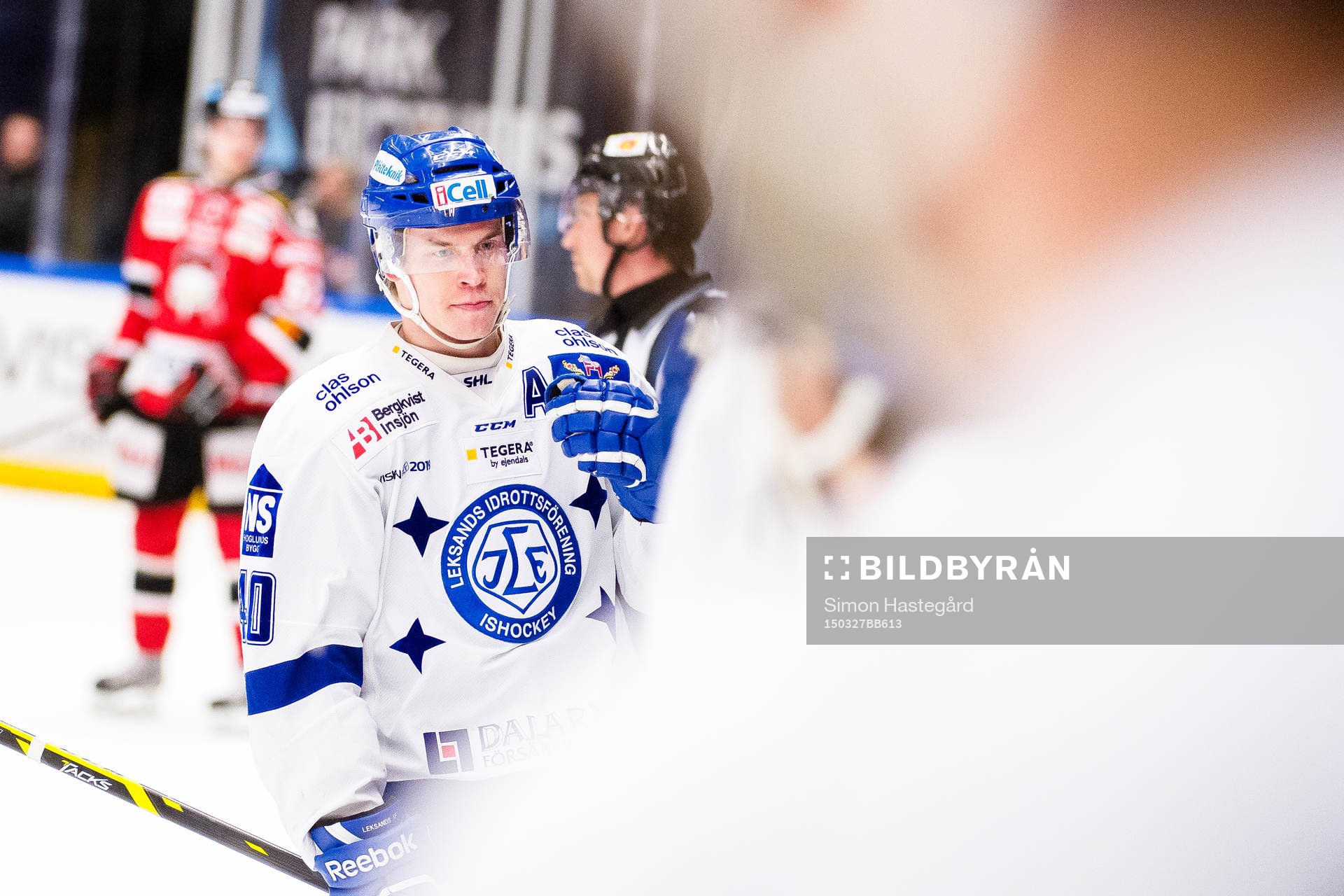 Leksands Tomi Sallinen jublar