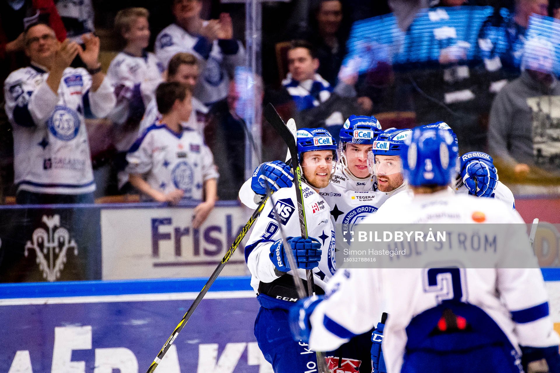 Leksands Patrick Cehlin, Tomi Sallinen och Daniel Josefsson