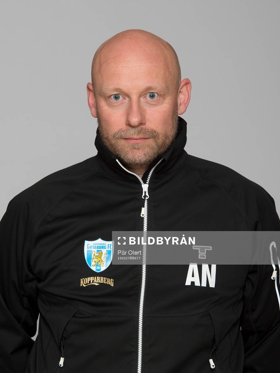 Anders Nord Målvaktstränare poserar för ett porträtt den 27 Mars 2015 i Göteborg. 