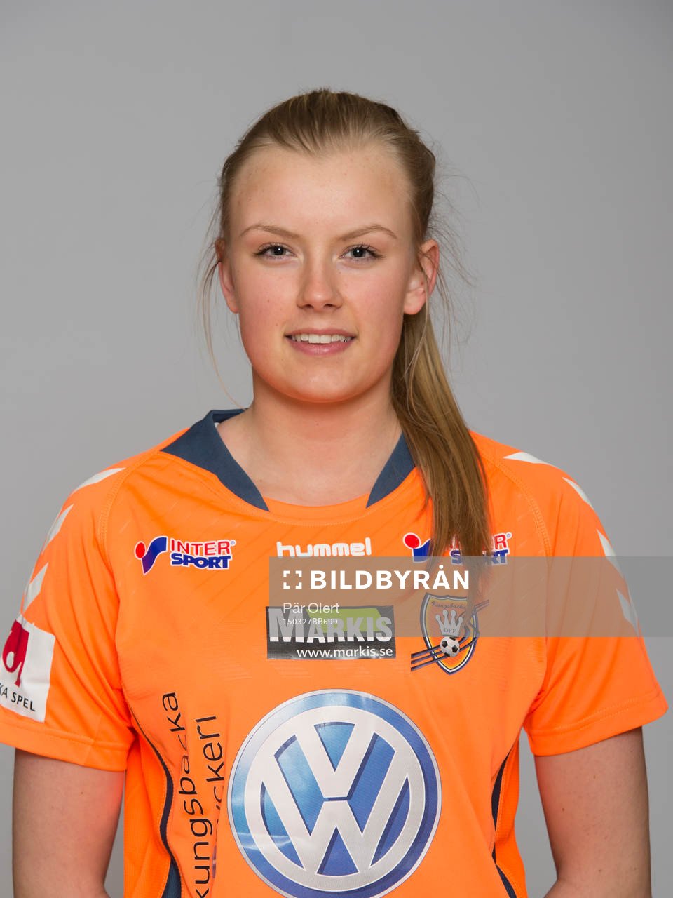 Emelie Liljered poserar för ett porträtt den 27 Mars 2015 i Göteborg.