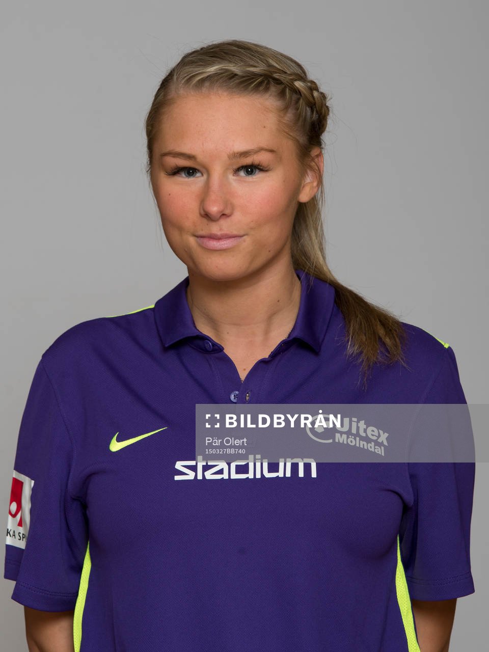 Amanda Östervall poserar för ett porträtt den 27 mars 2015 i Göteborg.