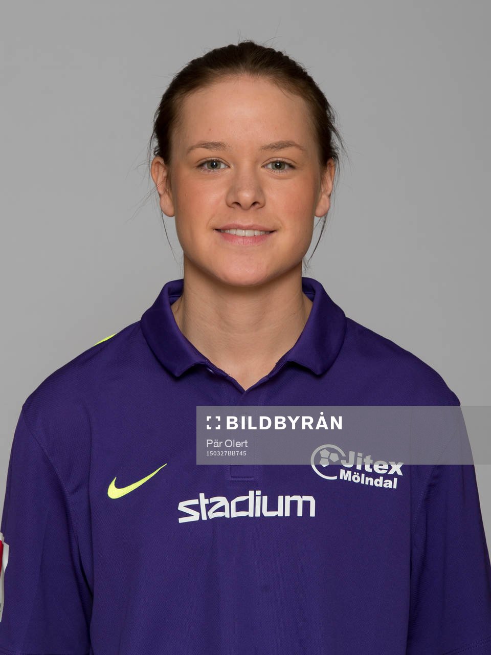 Michaela Berndtsson poserar för ett porträtt den 27 mars 2015 i Göteborg.