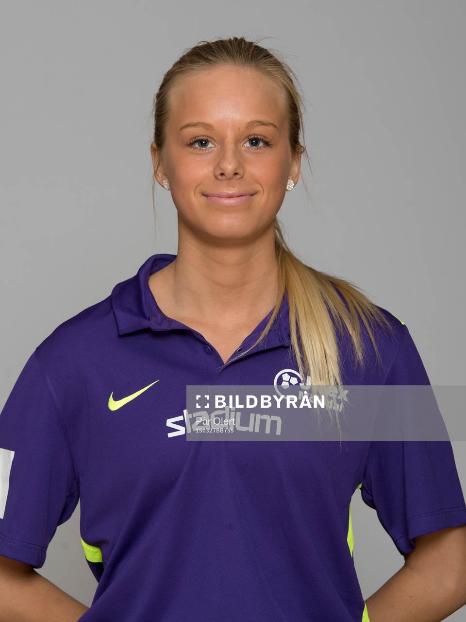 Charlotte Ericson poserar för ett porträtt den 27 mars 2015 i Göteborg.