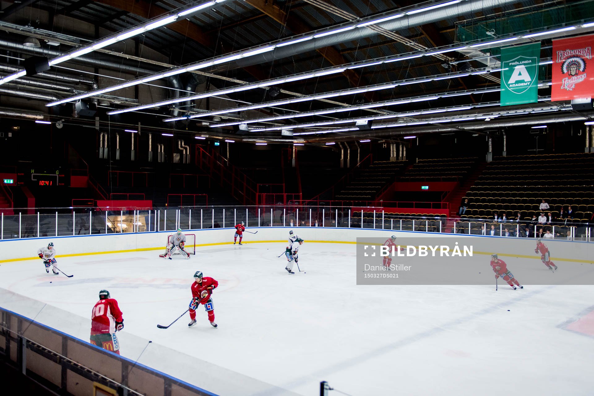 Frölunda kör övningar