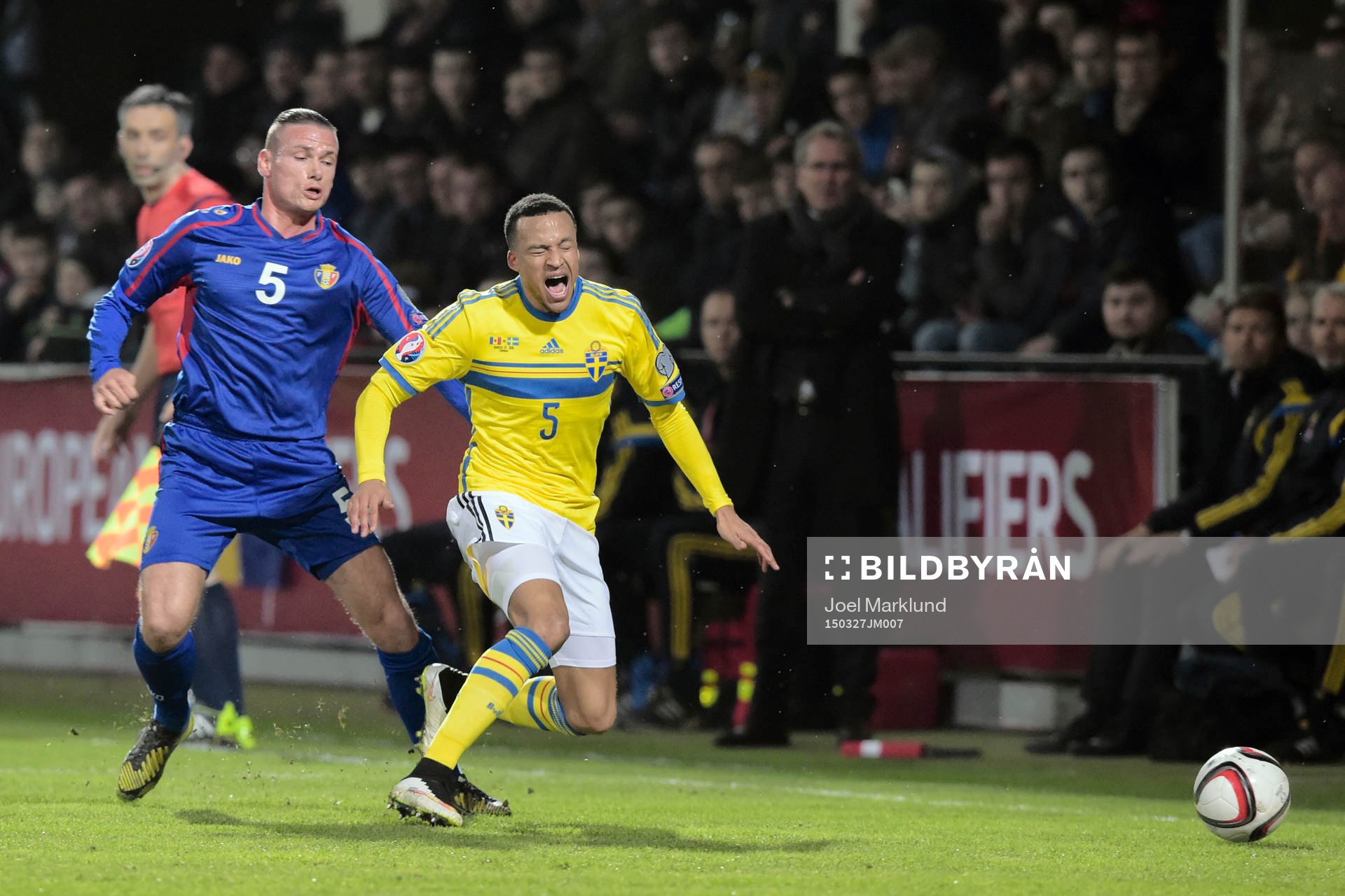 Moldaviens Petru Racu och Sveriges Martin Olsson