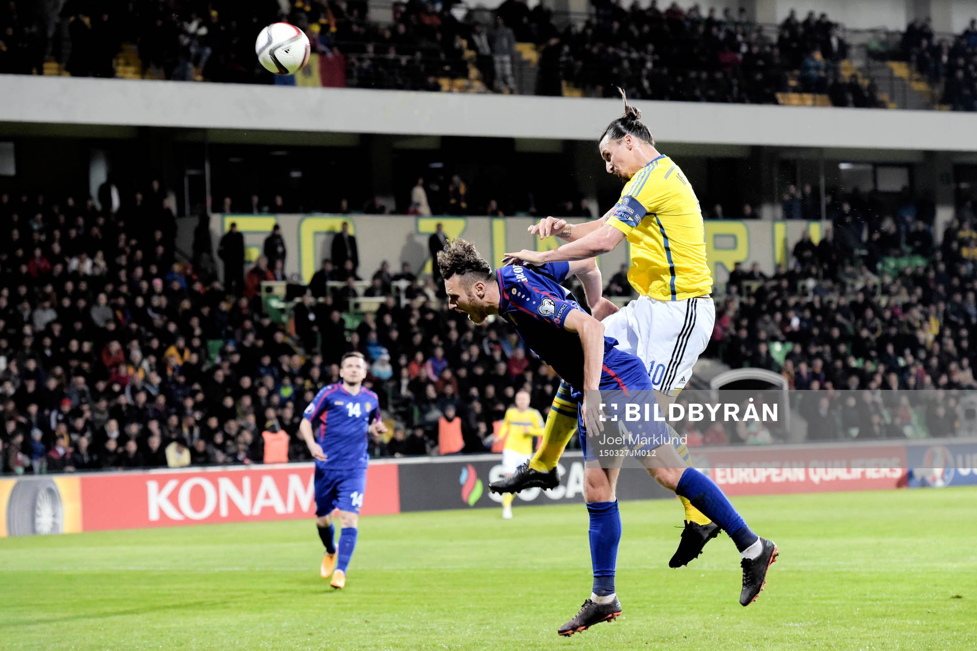 Moldaviens Victor Golovatenco och Sveriges Zlatan