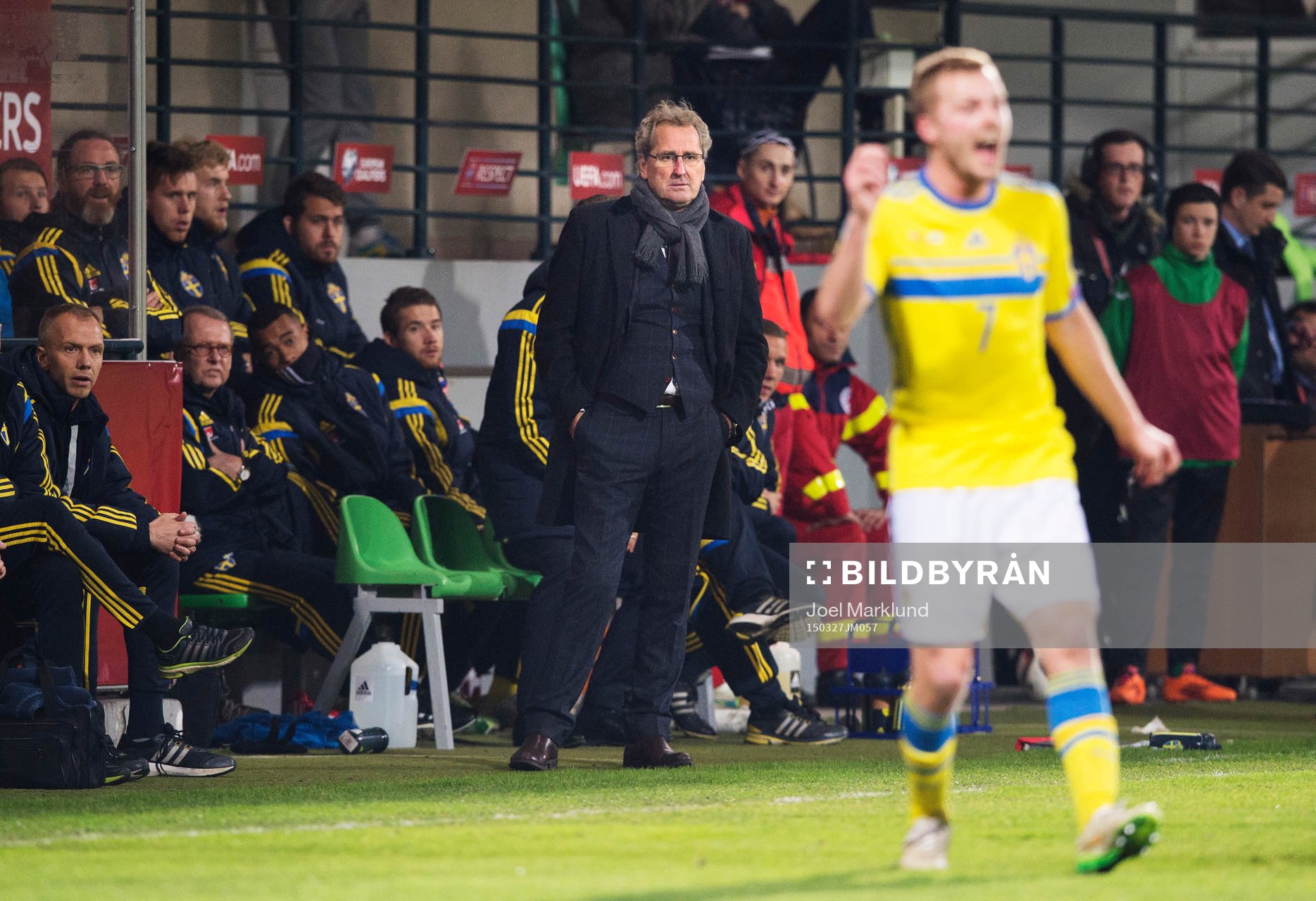 Sveriges förbundskapten Erik Hamrén